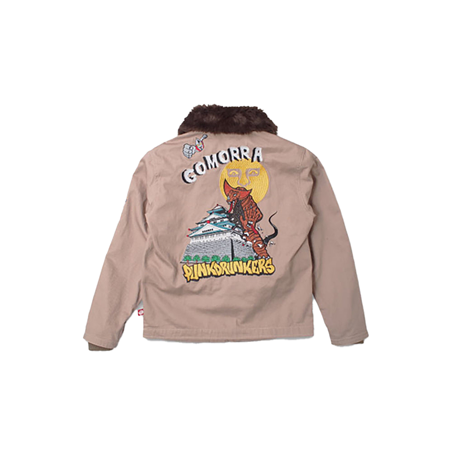 ゴモラデッキJKT（BEIGE / NAVY）