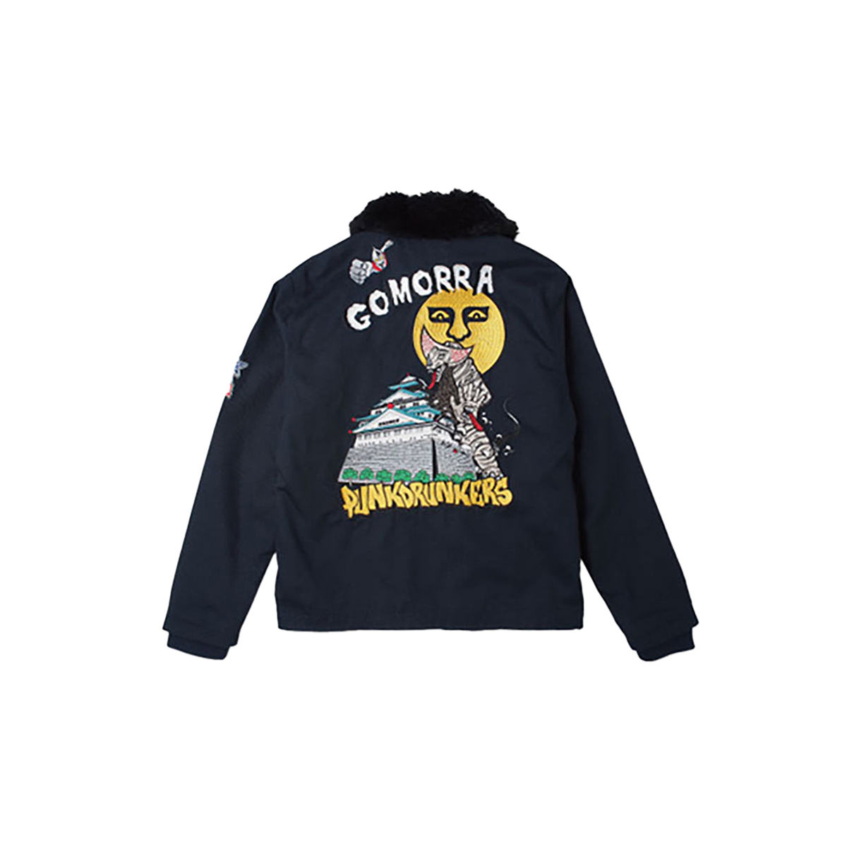 ゴモラデッキJKT（BEIGE / NAVY）