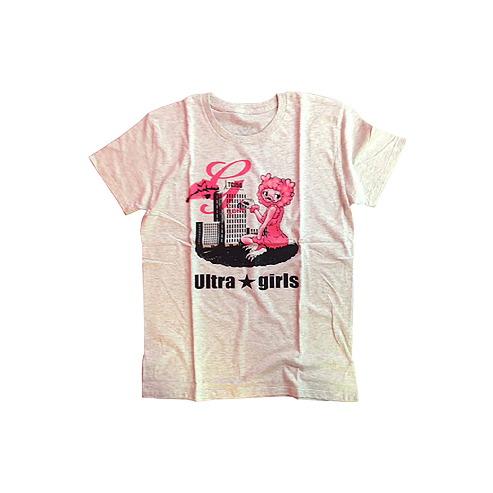 Ultra★girls Tシャツ（WHITE / GRAY）