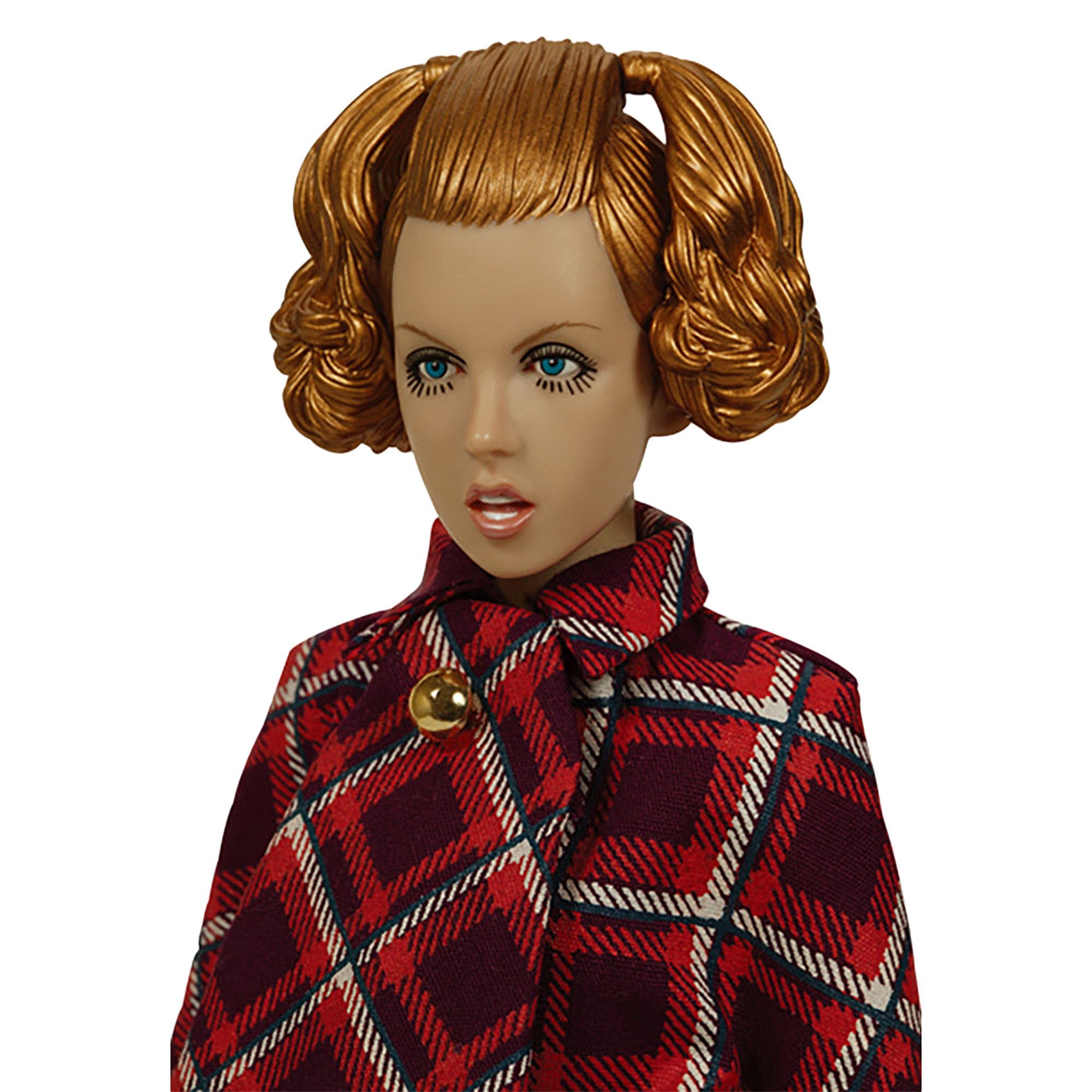 TWIGGY DOLL 3rd MODEL (check pattern one - piece)