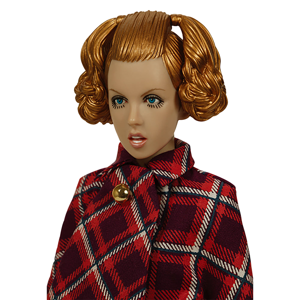 TWIGGY DOLL 3rd MODEL (check pattern one - piece)