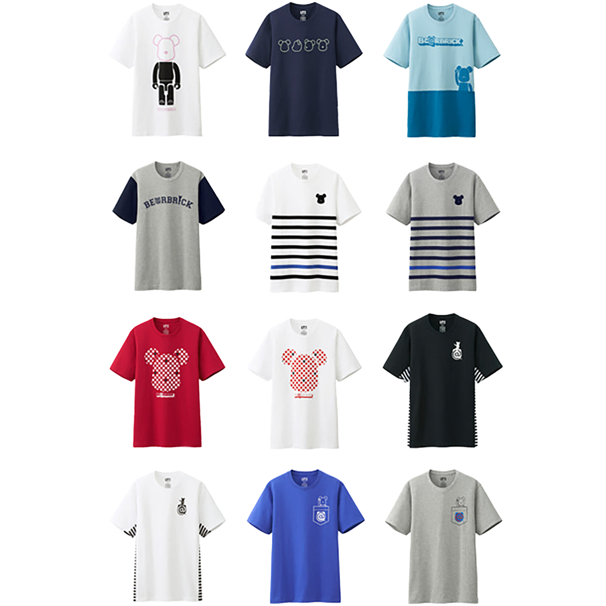BE@RBRICK グラフィックTシャツ