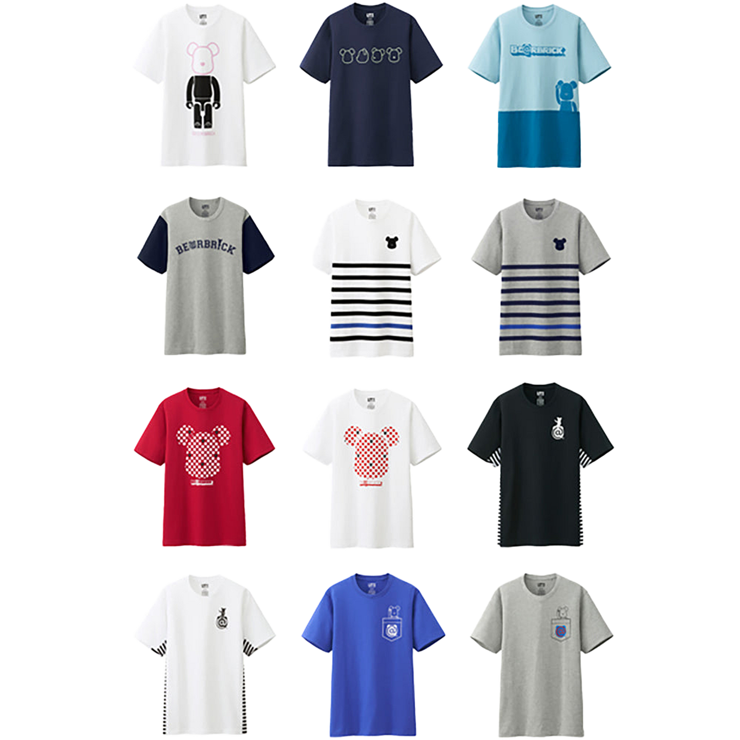 BE@RBRICK グラフィックTシャツ