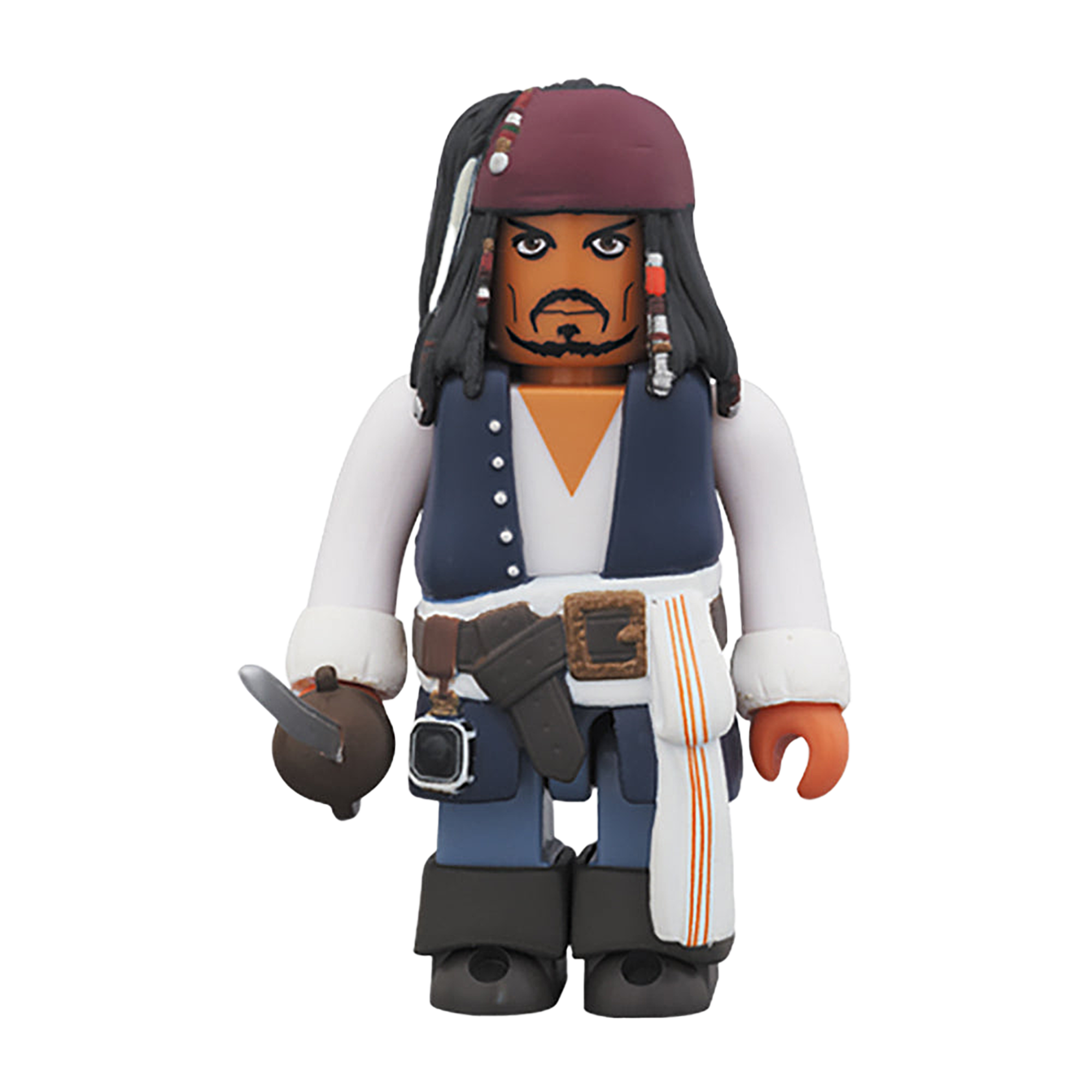 KUBRICK Jack Sparrow ＆ BE@RBRICK Barbossa（The Curse of the Black Pearl）