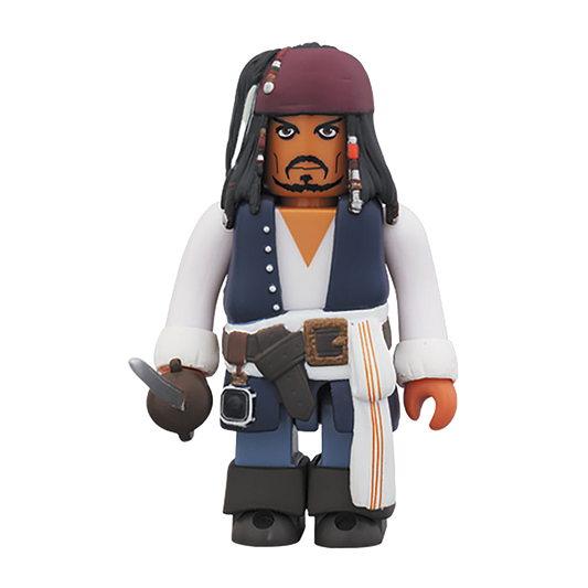 KUBRICK Jack Sparrow ＆ BE@RBRICK Barbossa（The Curse of the Black Pearl）