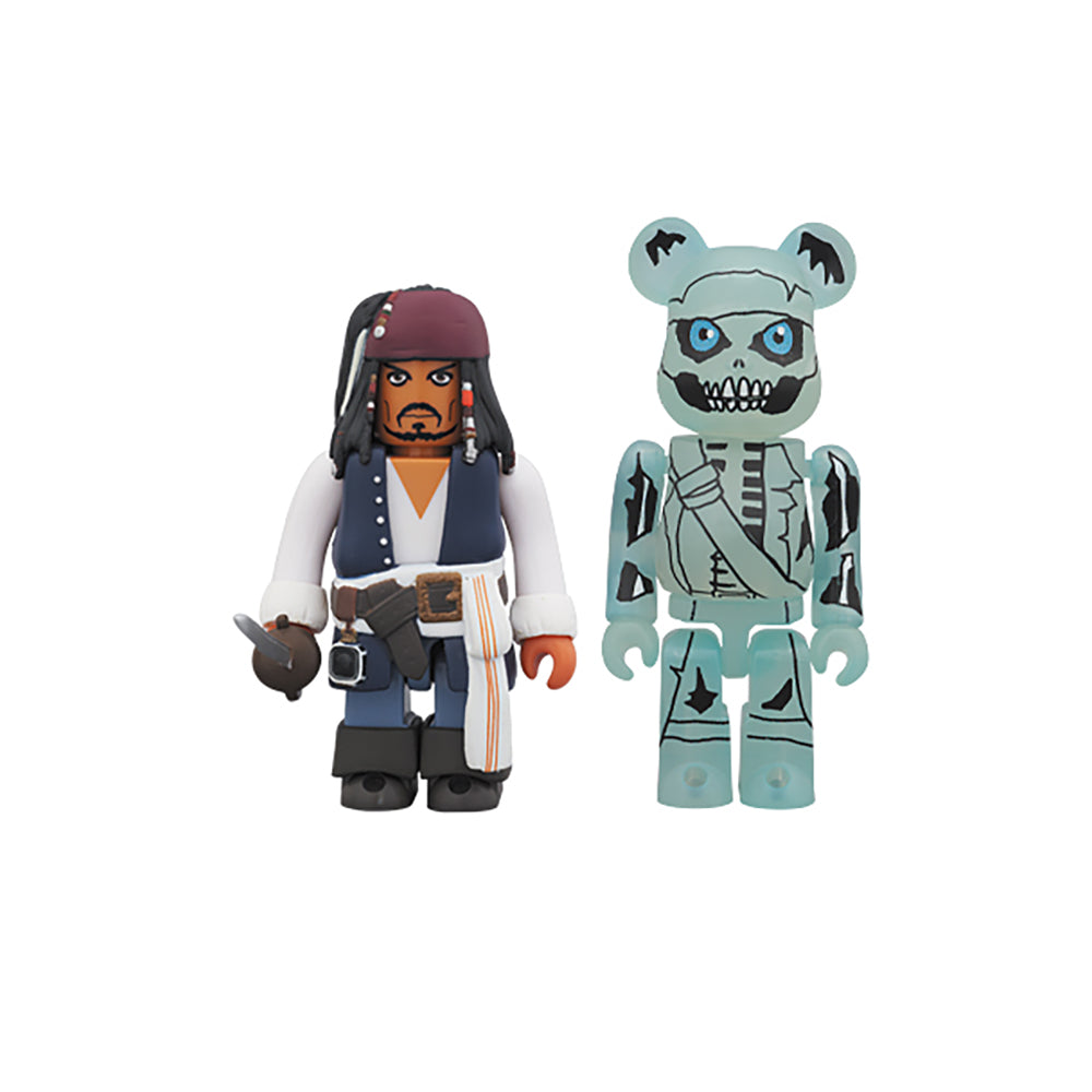 KUBRICK Jack Sparrow ＆ BE@RBRICK Barbossa（The Curse of the Black Pearl）_0