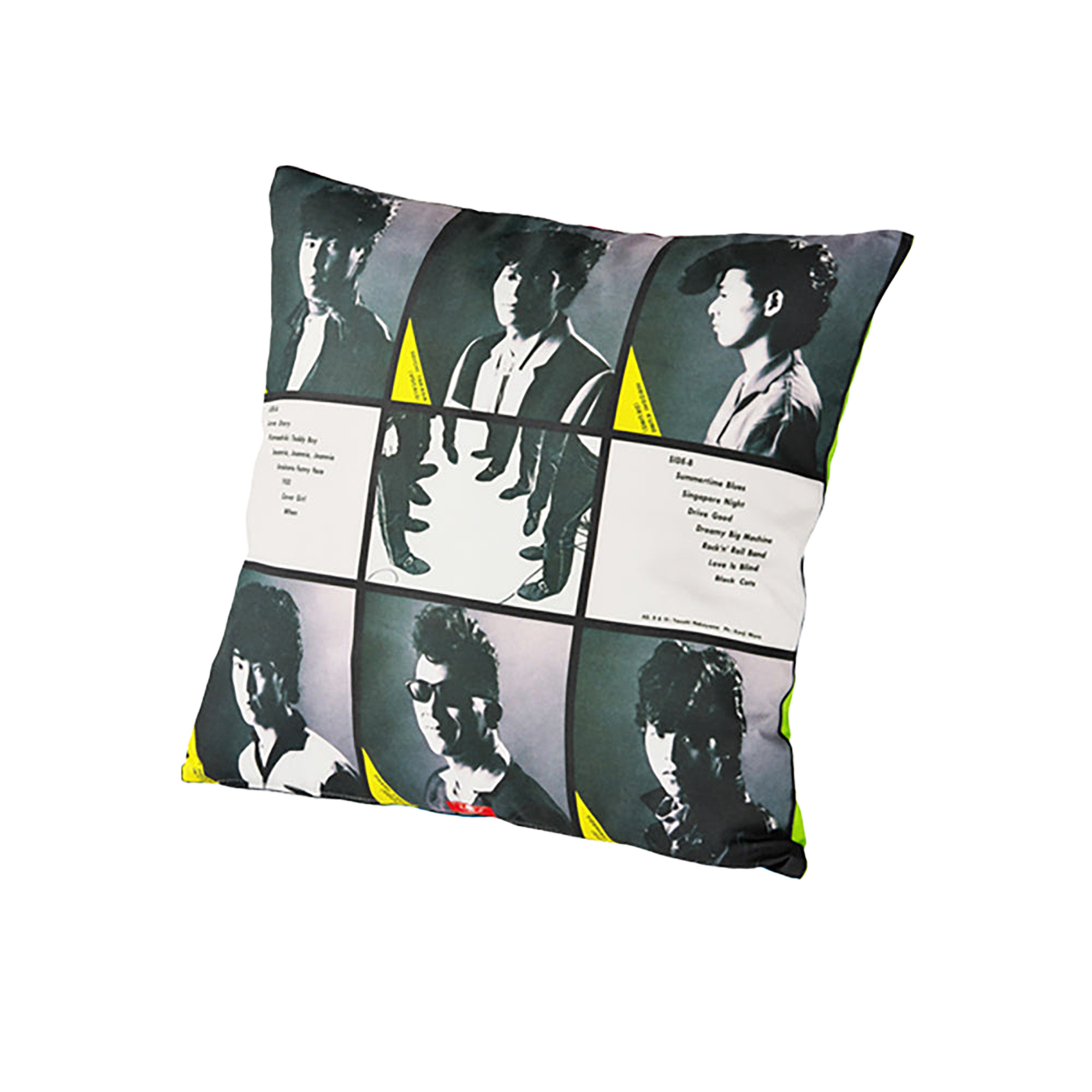 VINYL “BLACK CATS” CUSHION CREAM-SODA PRESENTS