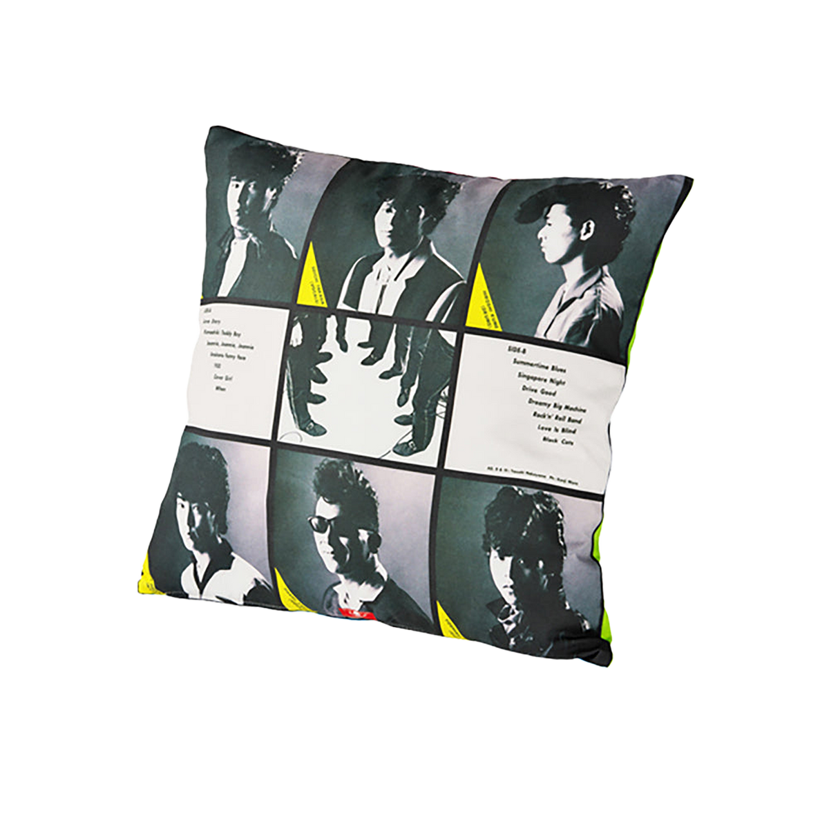VINYL “BLACK CATS” CUSHION CREAM-SODA PRESENTS