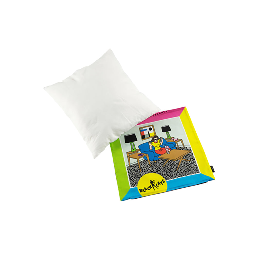 VINYL “BLACK CATS” CUSHION CREAM-SODA PRESENTS_2