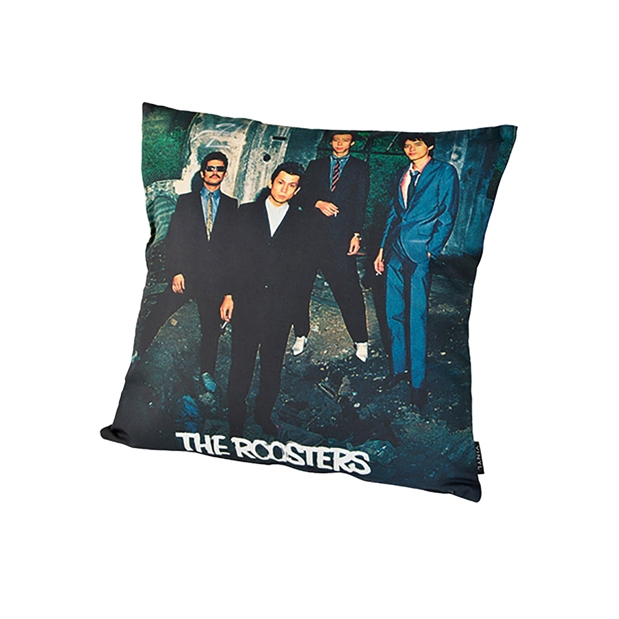 VINYL “THE ROOSTERS” CUSHION THE ROOSTERS