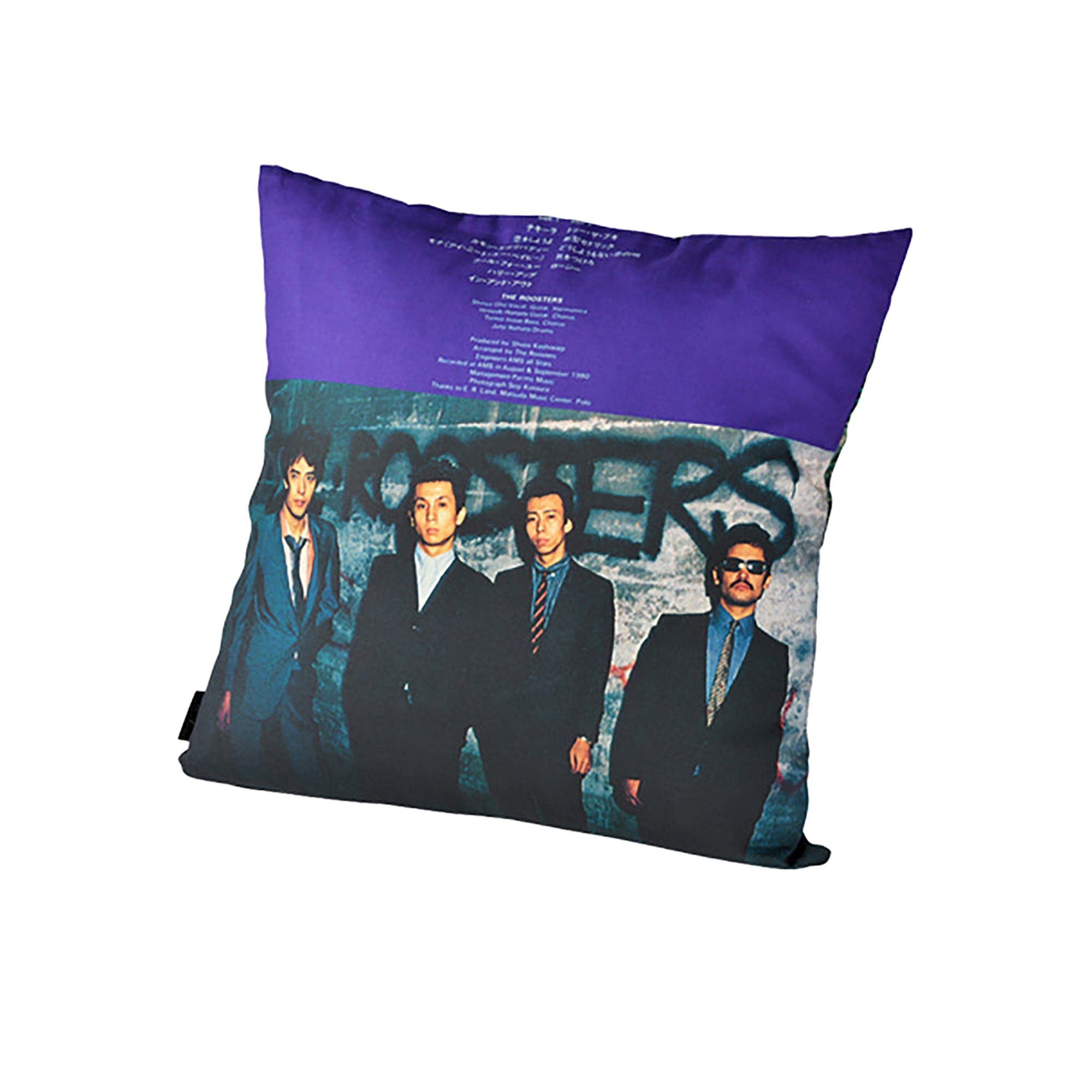 VINYL “THE ROOSTERS” CUSHION THE ROOSTERS