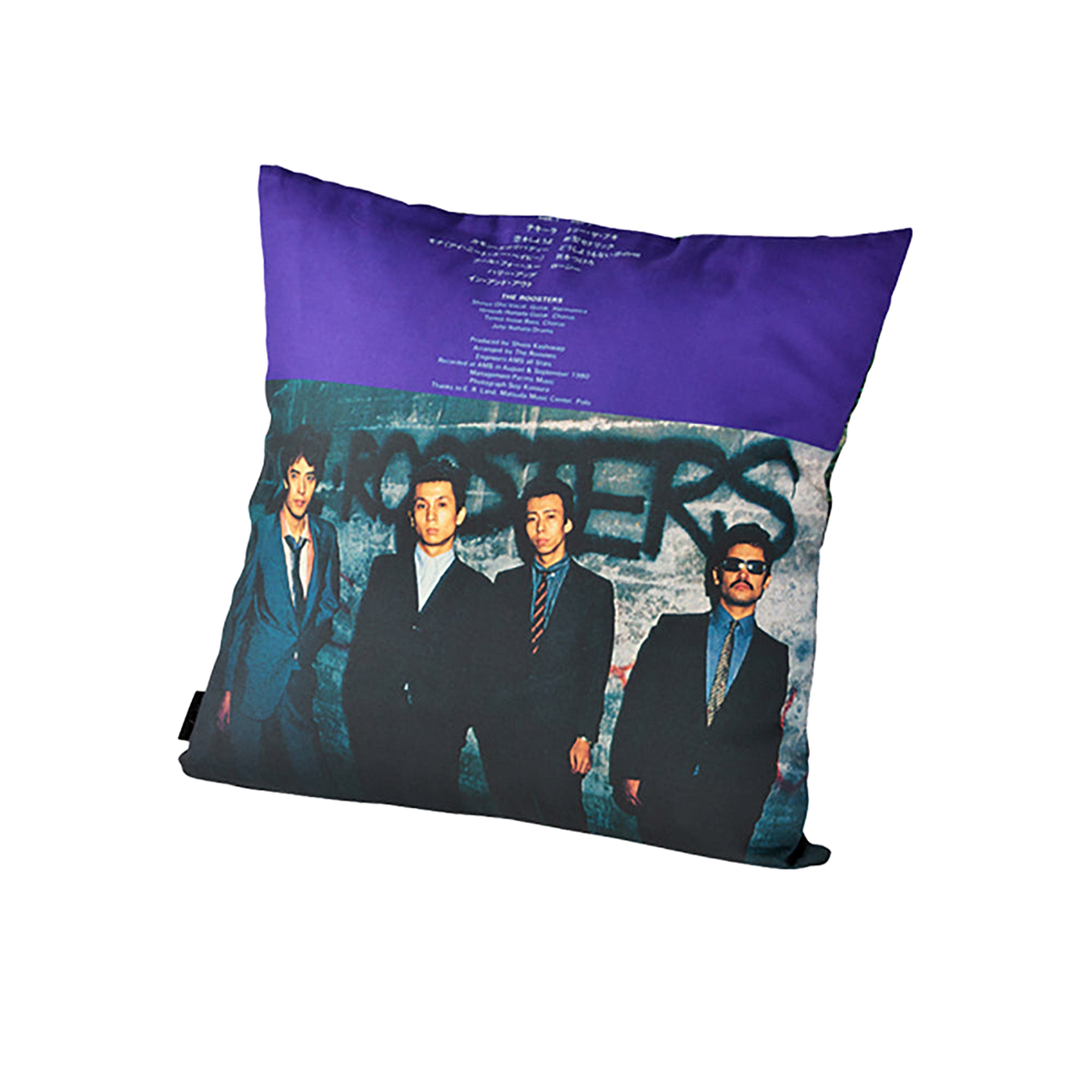 VINYL “THE ROOSTERS” CUSHION THE ROOSTERS