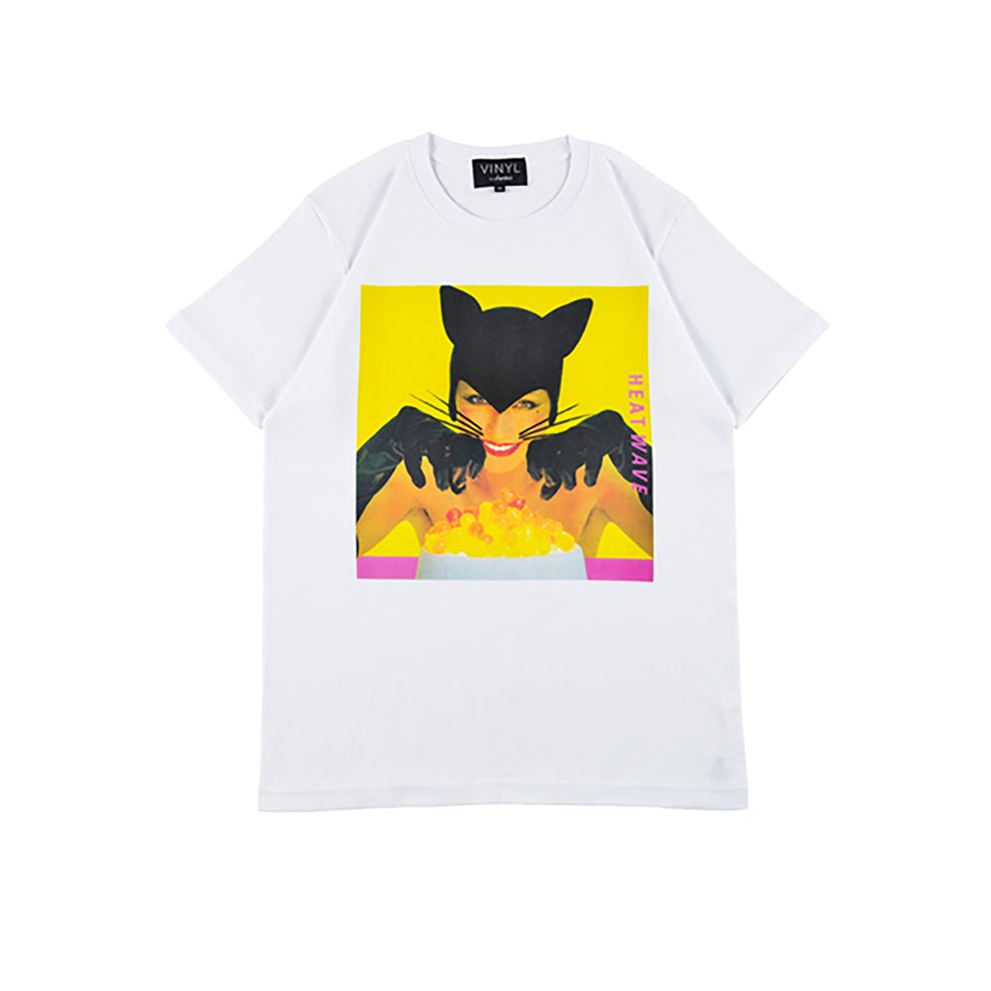 VINYL “BLACK CATS” TEE HEAT WAVE