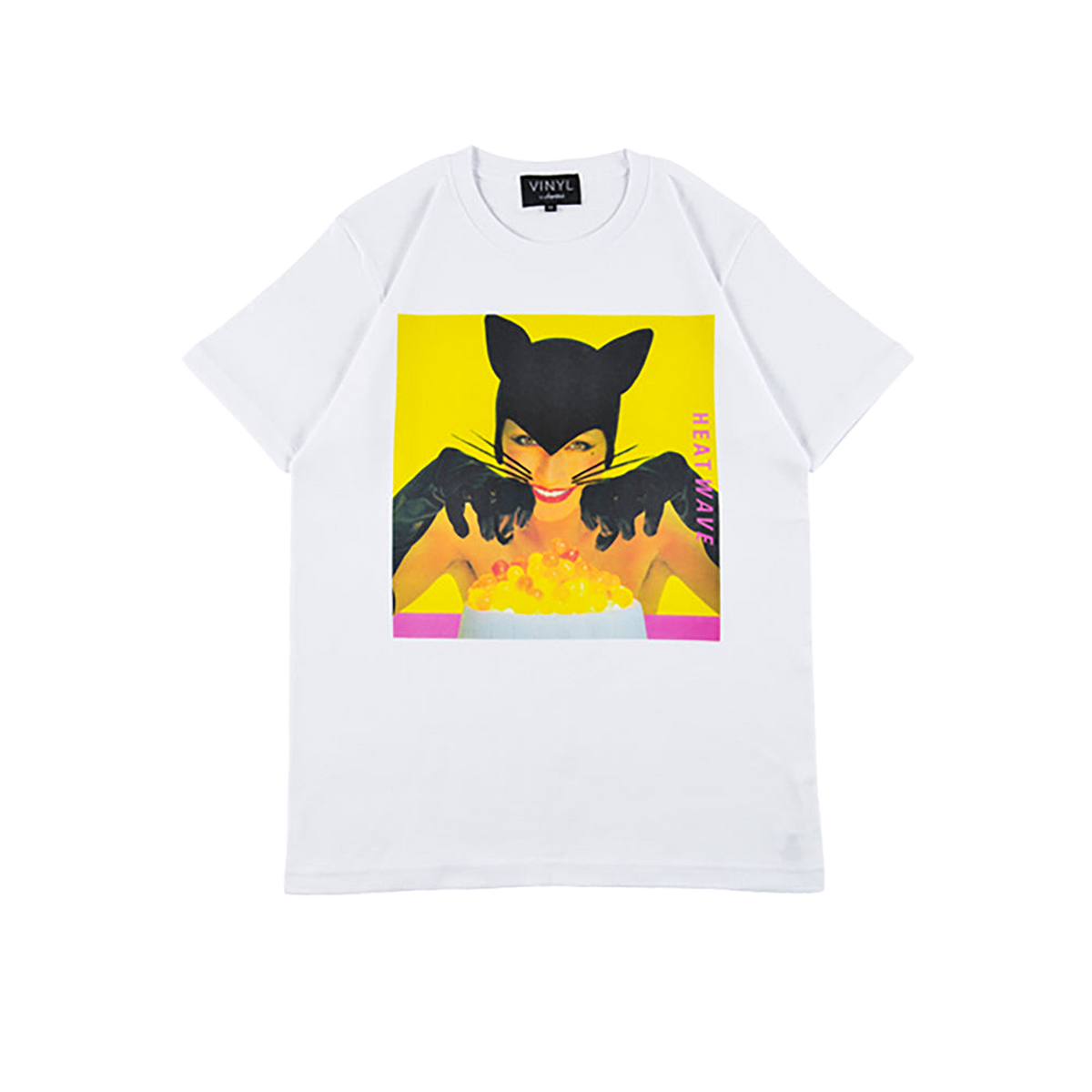 VINYL “BLACK CATS” TEE HEAT WAVE