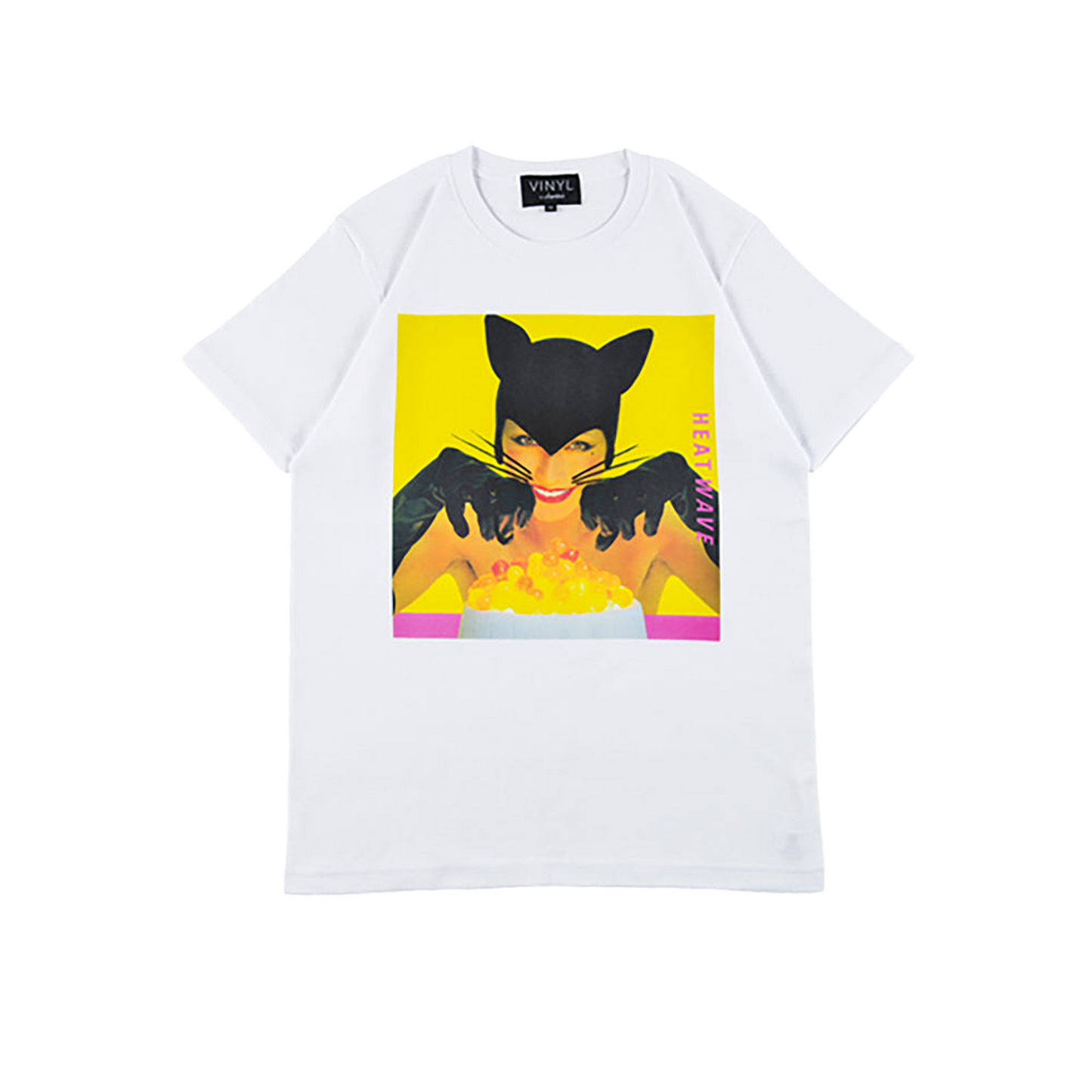 VINYL “BLACK CATS” TEE HEAT WAVE