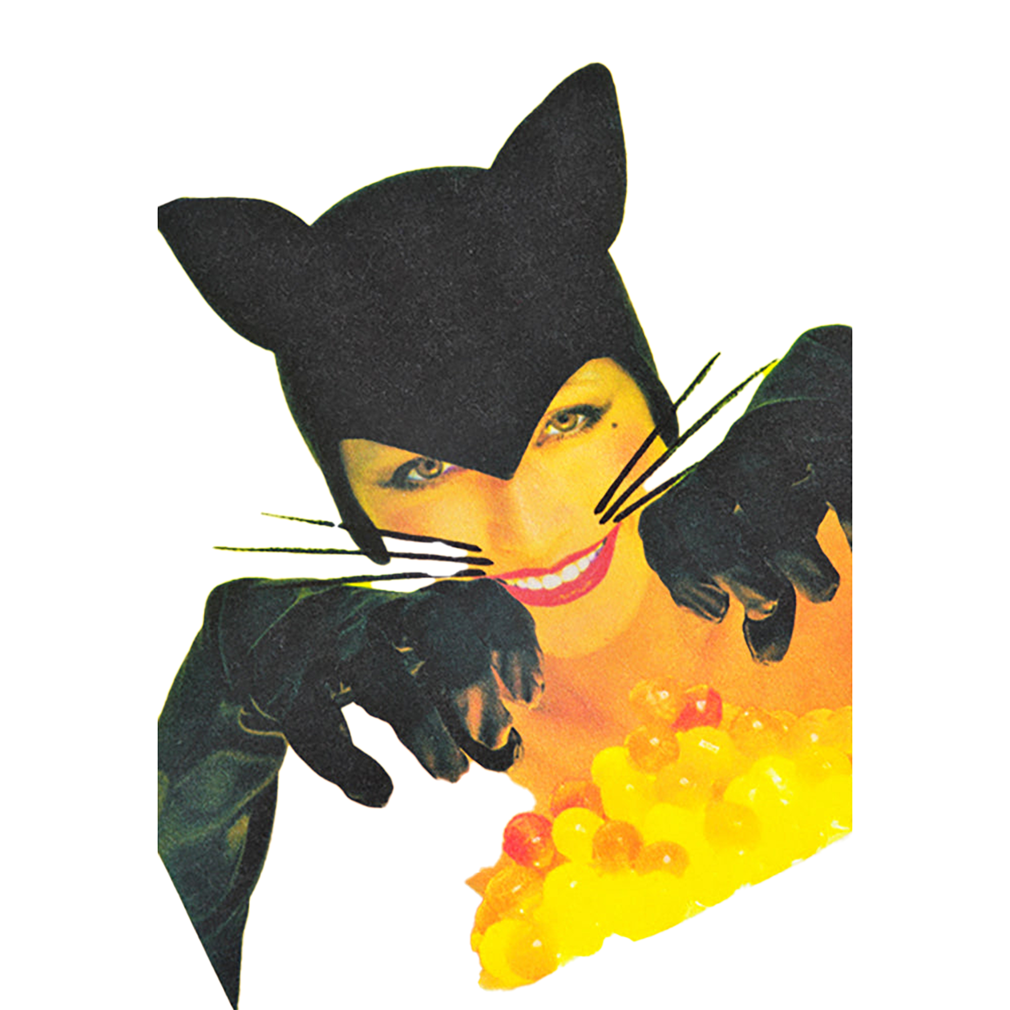 VINYL “BLACK CATS” TEE HEAT WAVE