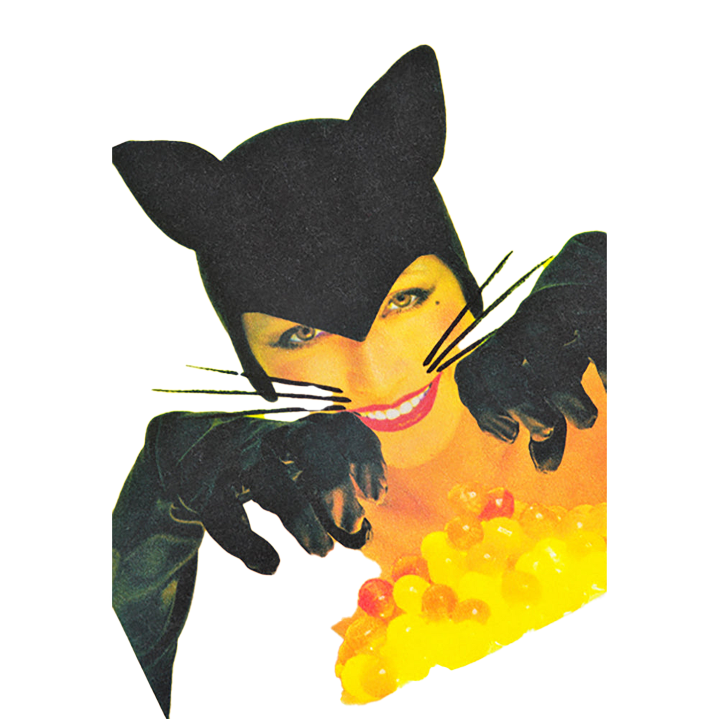 VINYL “BLACK CATS” TEE HEAT WAVE