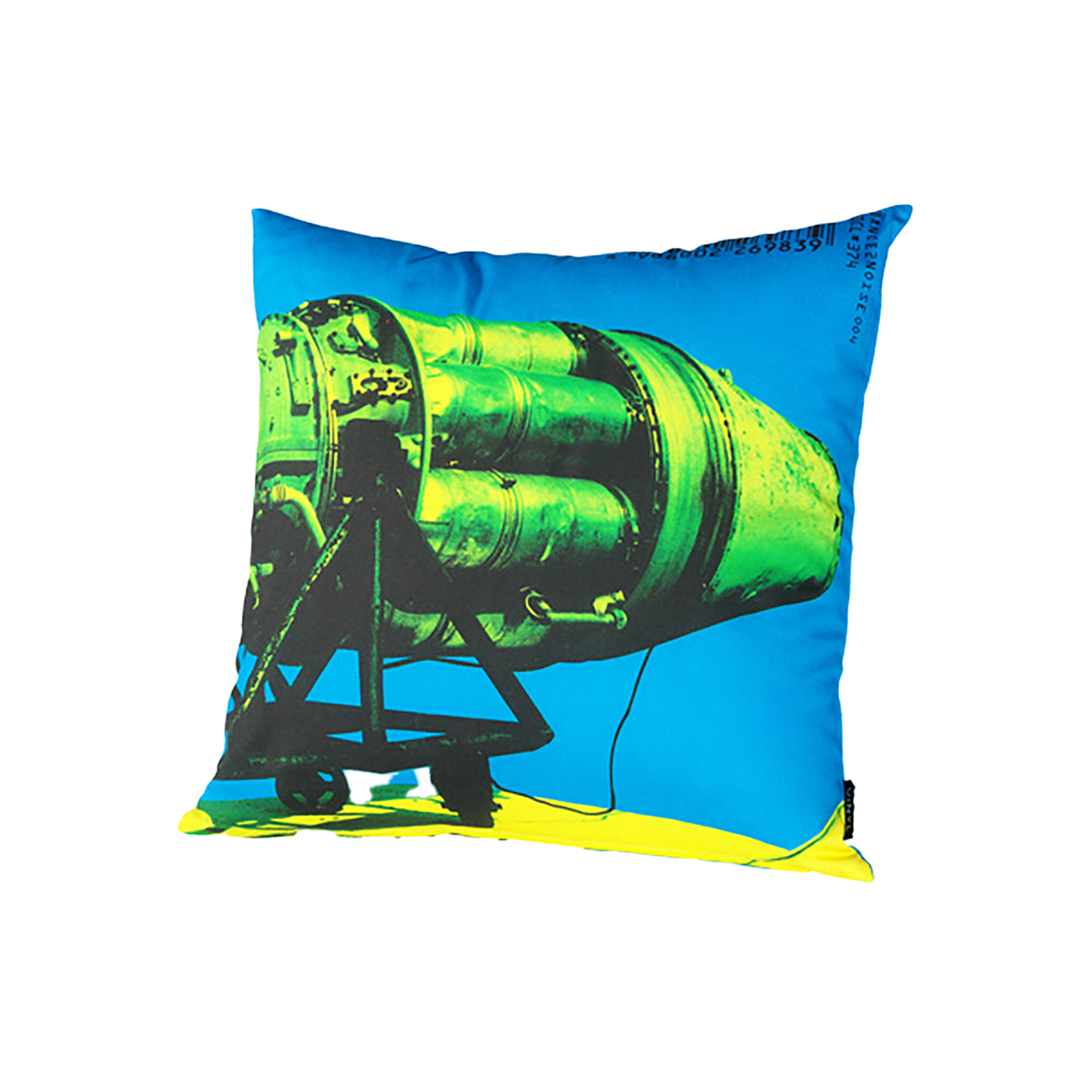 VINYL "DANCE 2 NOISE 004" CUSHION