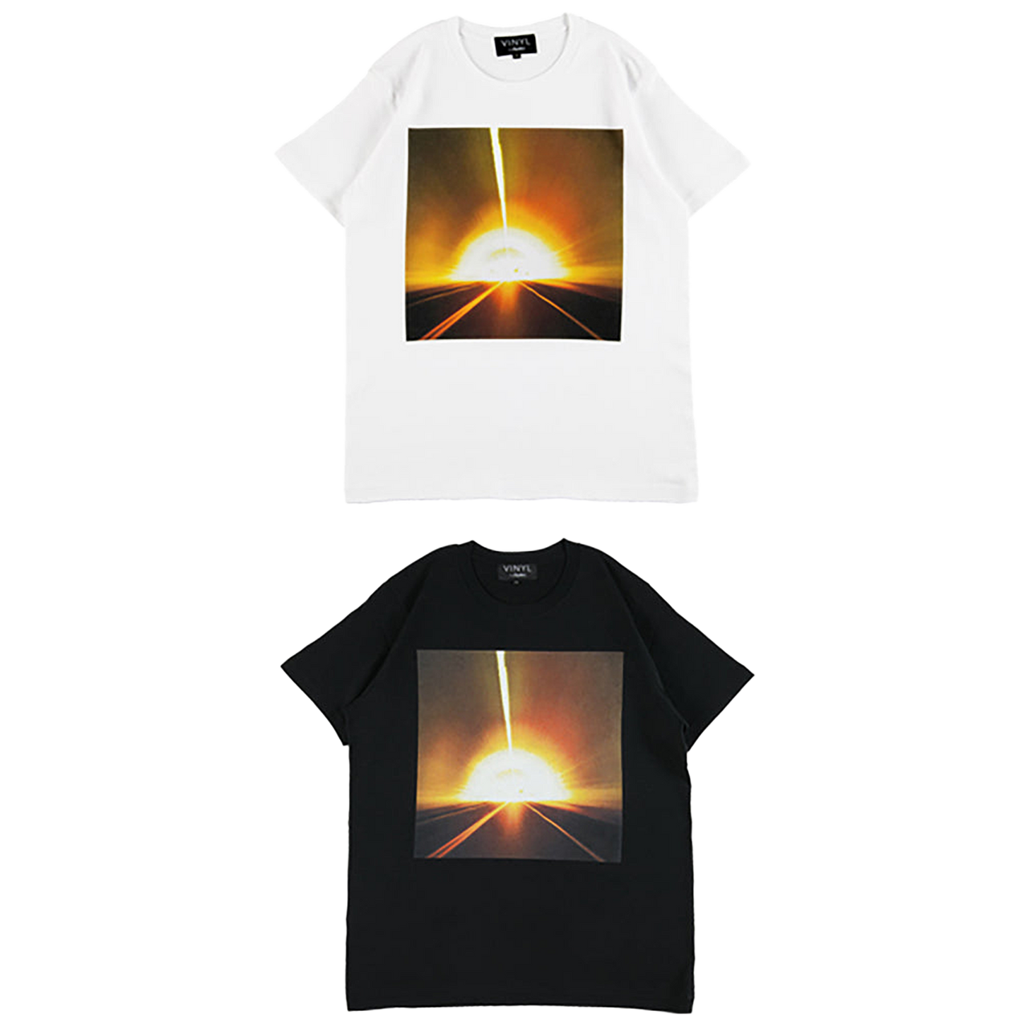 VINYL “LUNA SEA” TEE SHINE