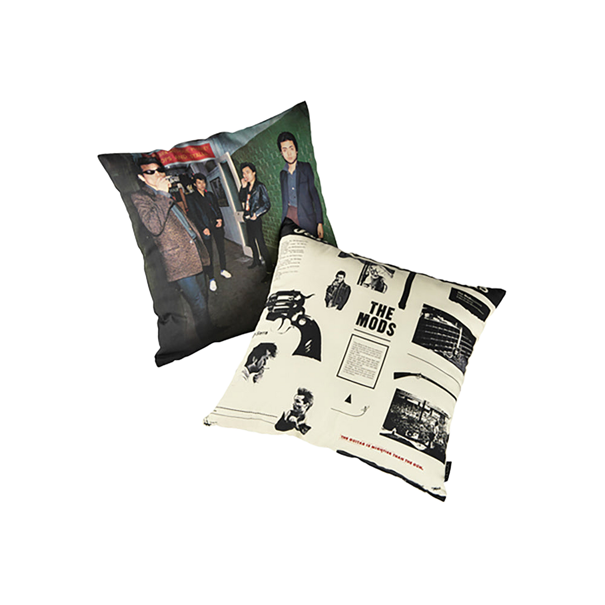 VINYL “THE MODS” CUSHION FIGHT OR FLIGHT