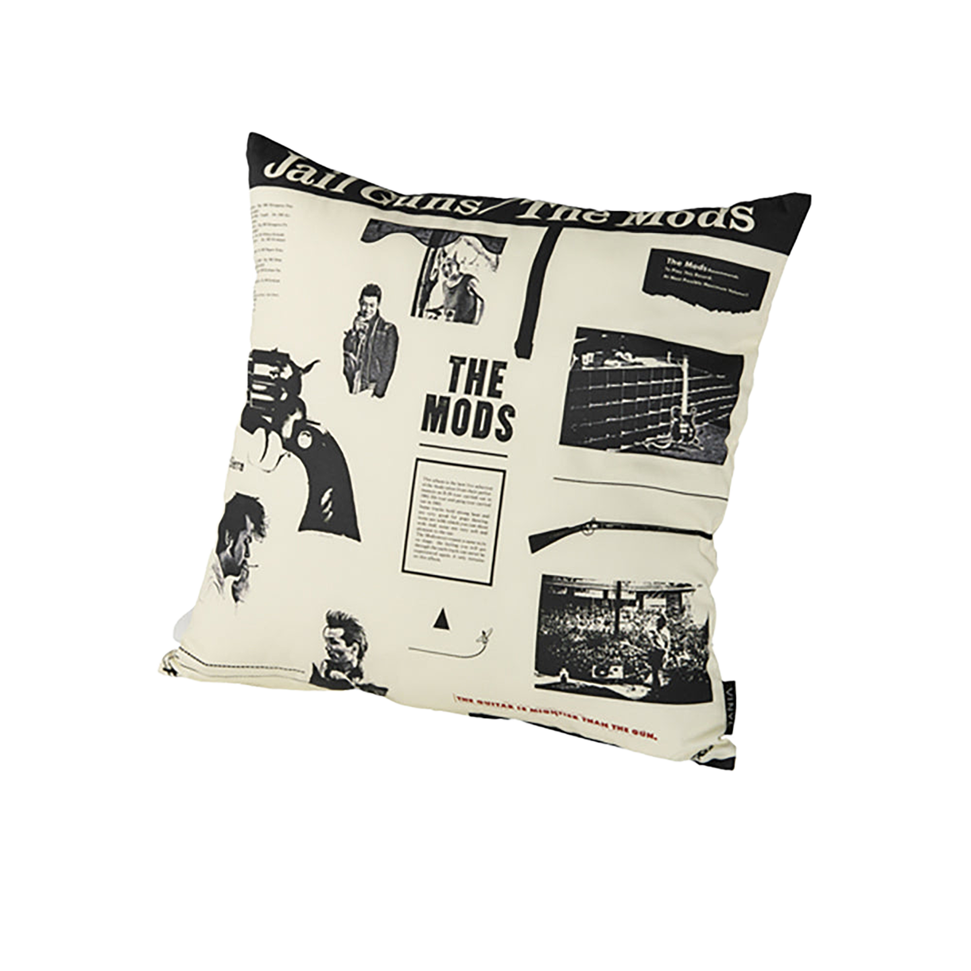 VINYL “THE MODS” CUSHION JAIL GUNS