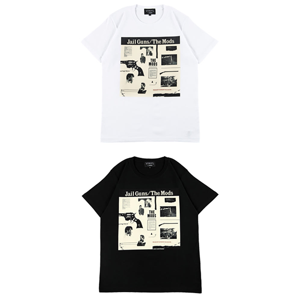 VINYL “THE MODS” TEE JAIL GUNS_0