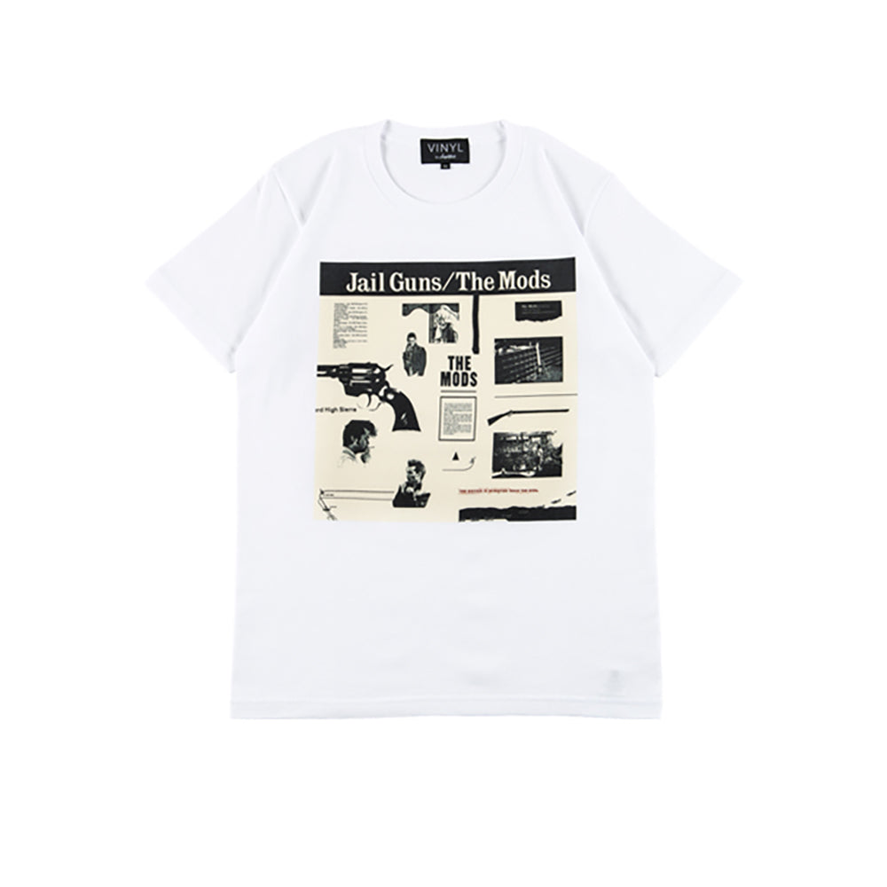 VINYL “THE MODS” TEE JAIL GUNS_1