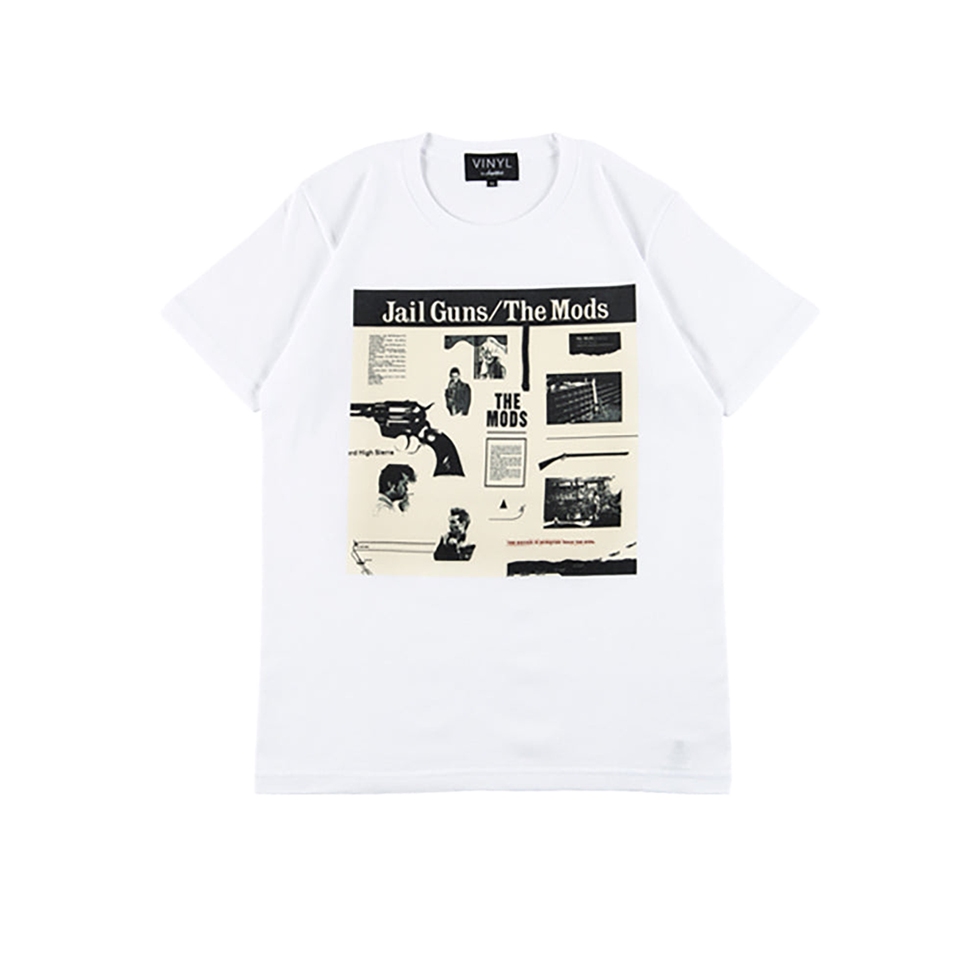 VINYL “THE MODS” TEE JAIL GUNS