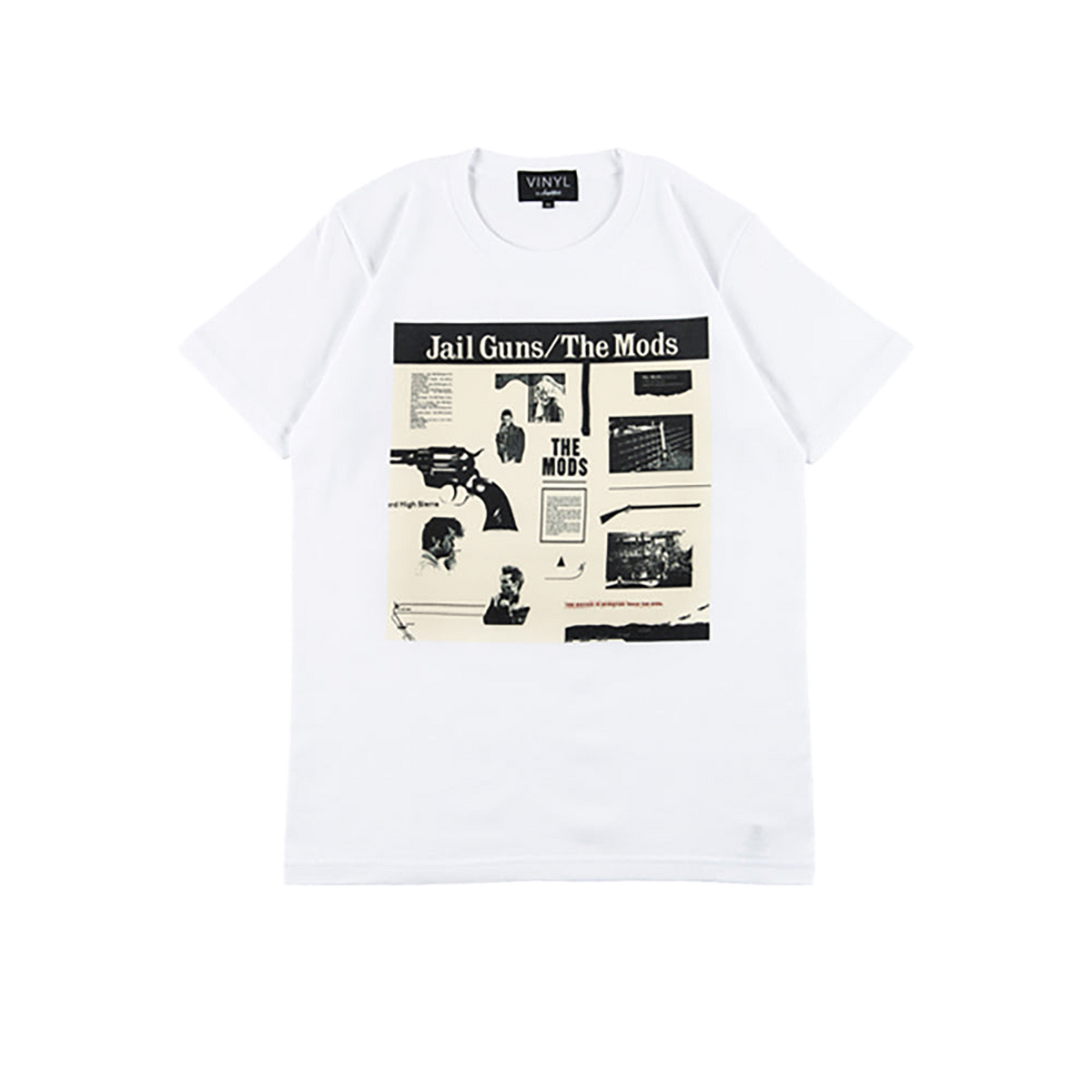 VINYL “THE MODS” TEE JAIL GUNS