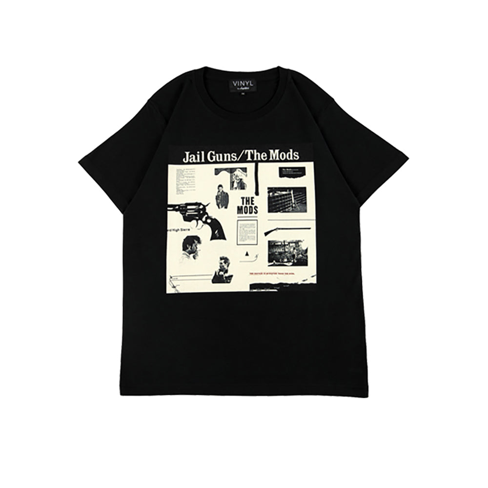 VINYL “THE MODS” TEE JAIL GUNS_4