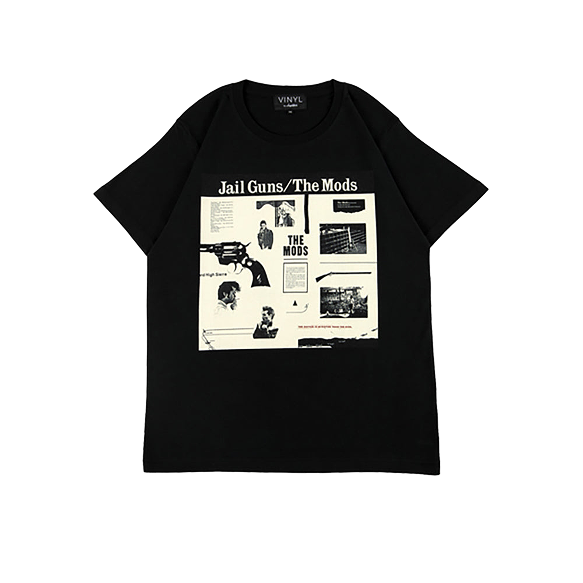 VINYL “THE MODS” TEE JAIL GUNS