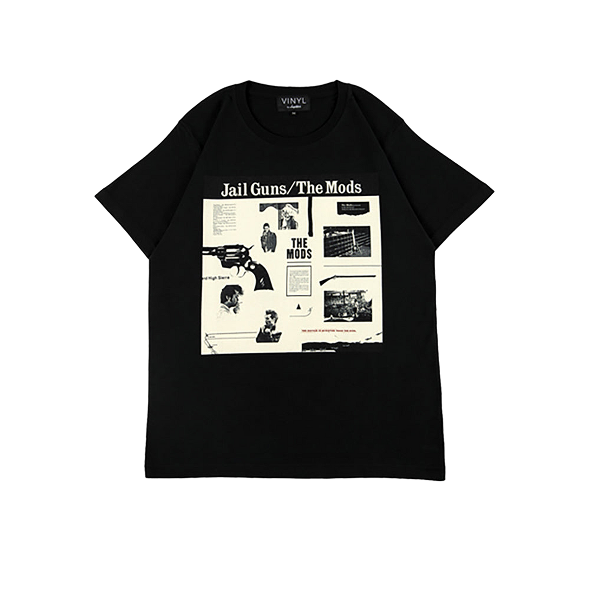 VINYL “THE MODS” TEE JAIL GUNS