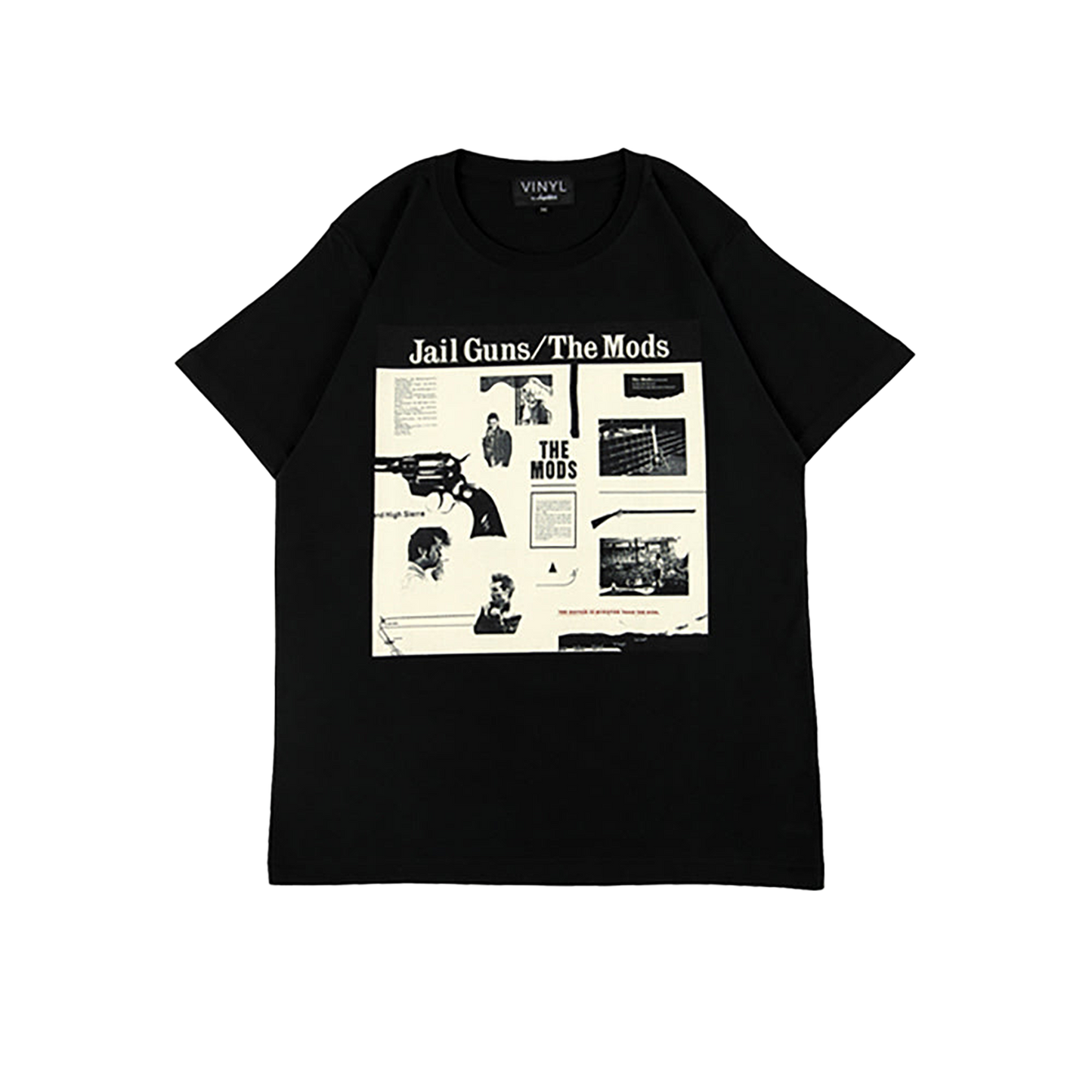 VINYL “THE MODS” TEE JAIL GUNS