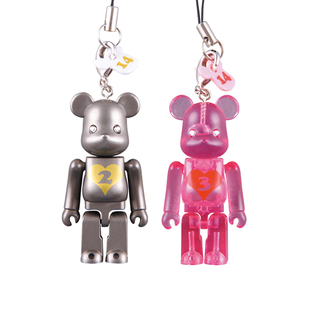 VALENTINE DAY & WHITE DAY Birthday BE@RBRICK 2PACK SET_0