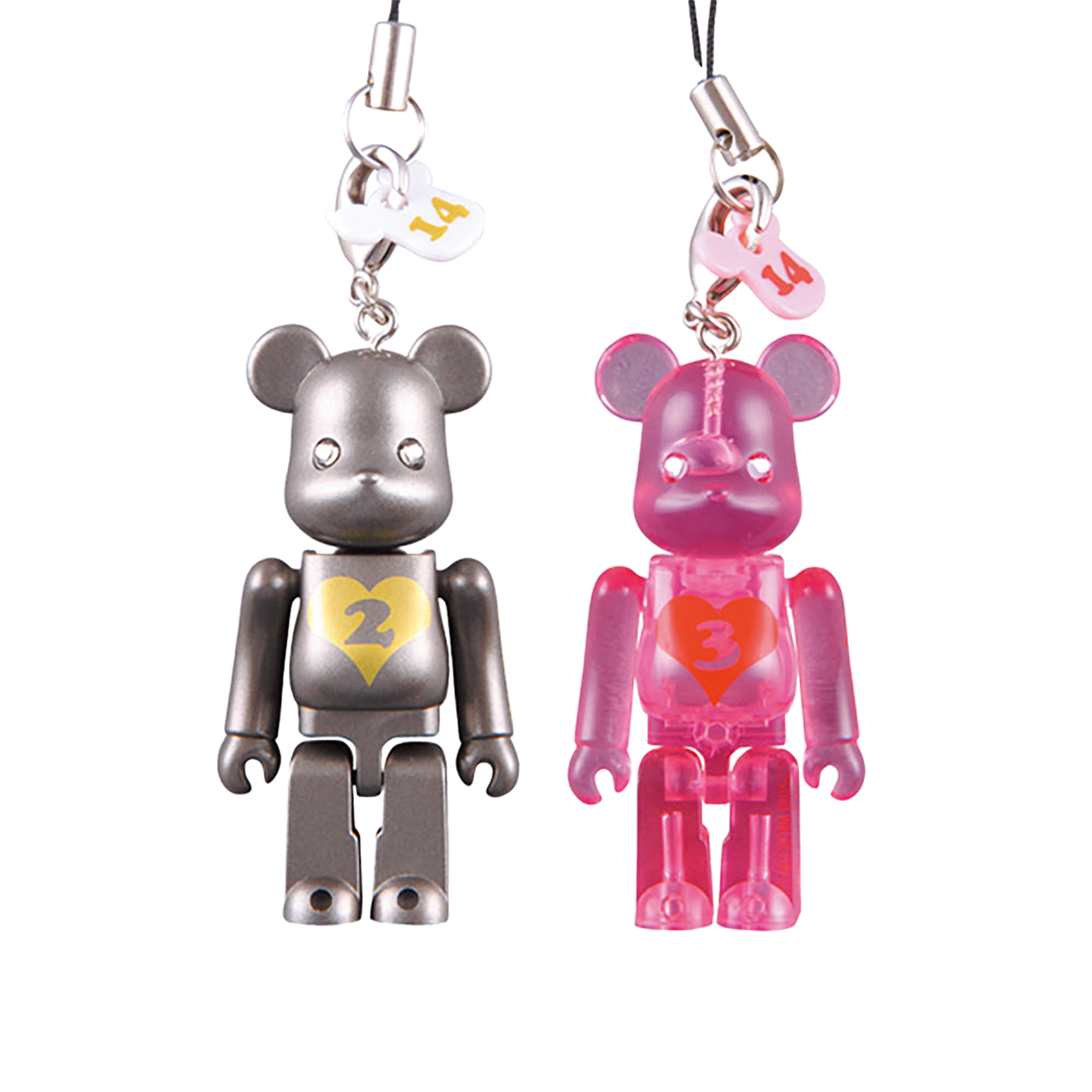 VALENTINE DAY & WHITE DAY Birthday BE@RBRICK 2PACK SET