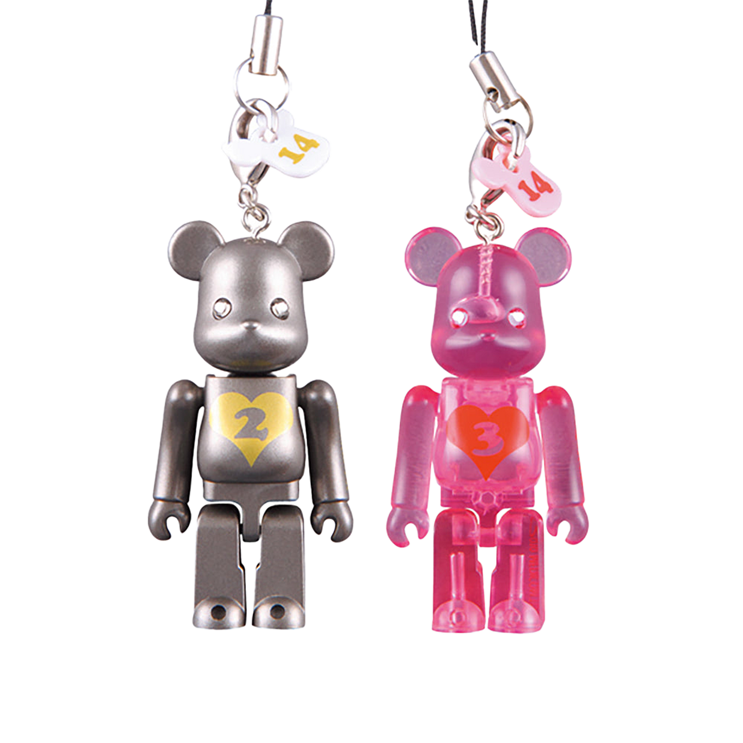 VALENTINE DAY & WHITE DAY Birthday BE@RBRICK 2PACK SET