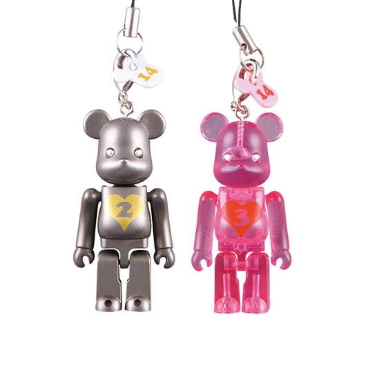VALENTINE DAY & WHITE DAY Birthday BE@RBRICK 2PACK SET