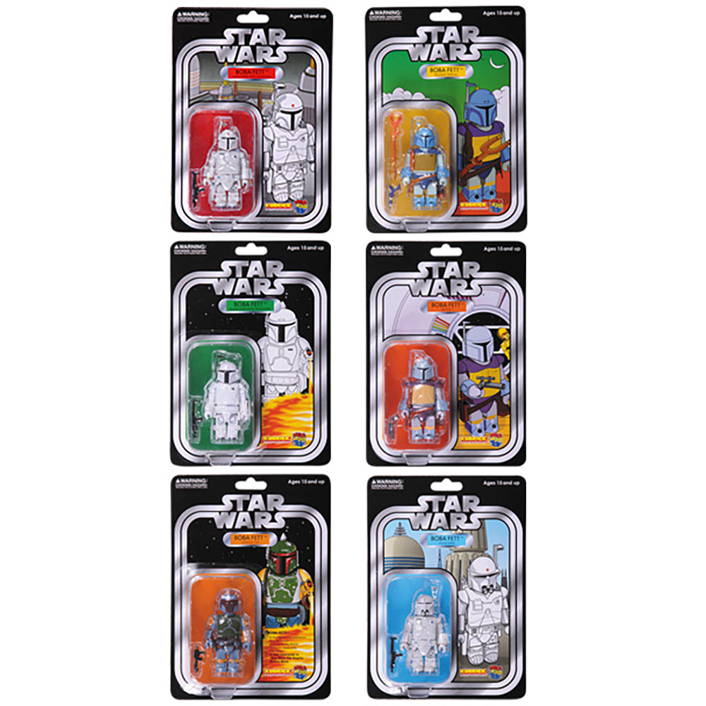 STAR WARS(TM) KUBRICK BOBA FETT(TM) COLLECTION SET OF 6pcs. COLLECTORS EDITION_0