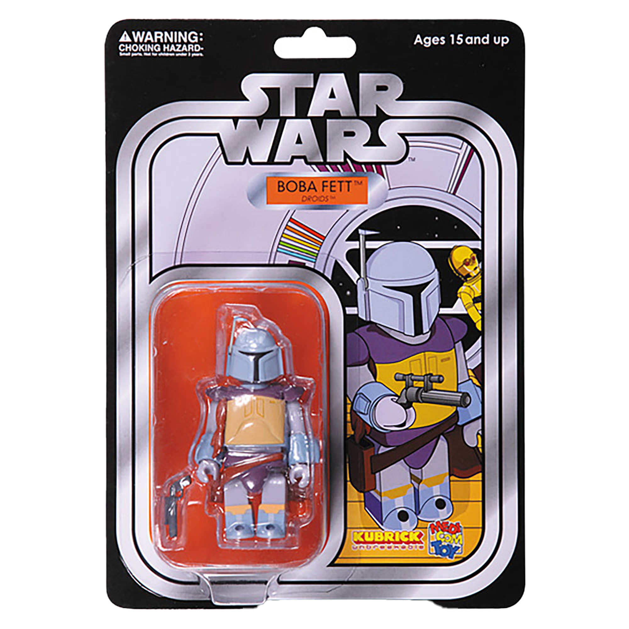 STAR WARS(TM) KUBRICK BOBA FETT(TM) COLLECTION SET OF 6pcs. COLLECTORS EDITION