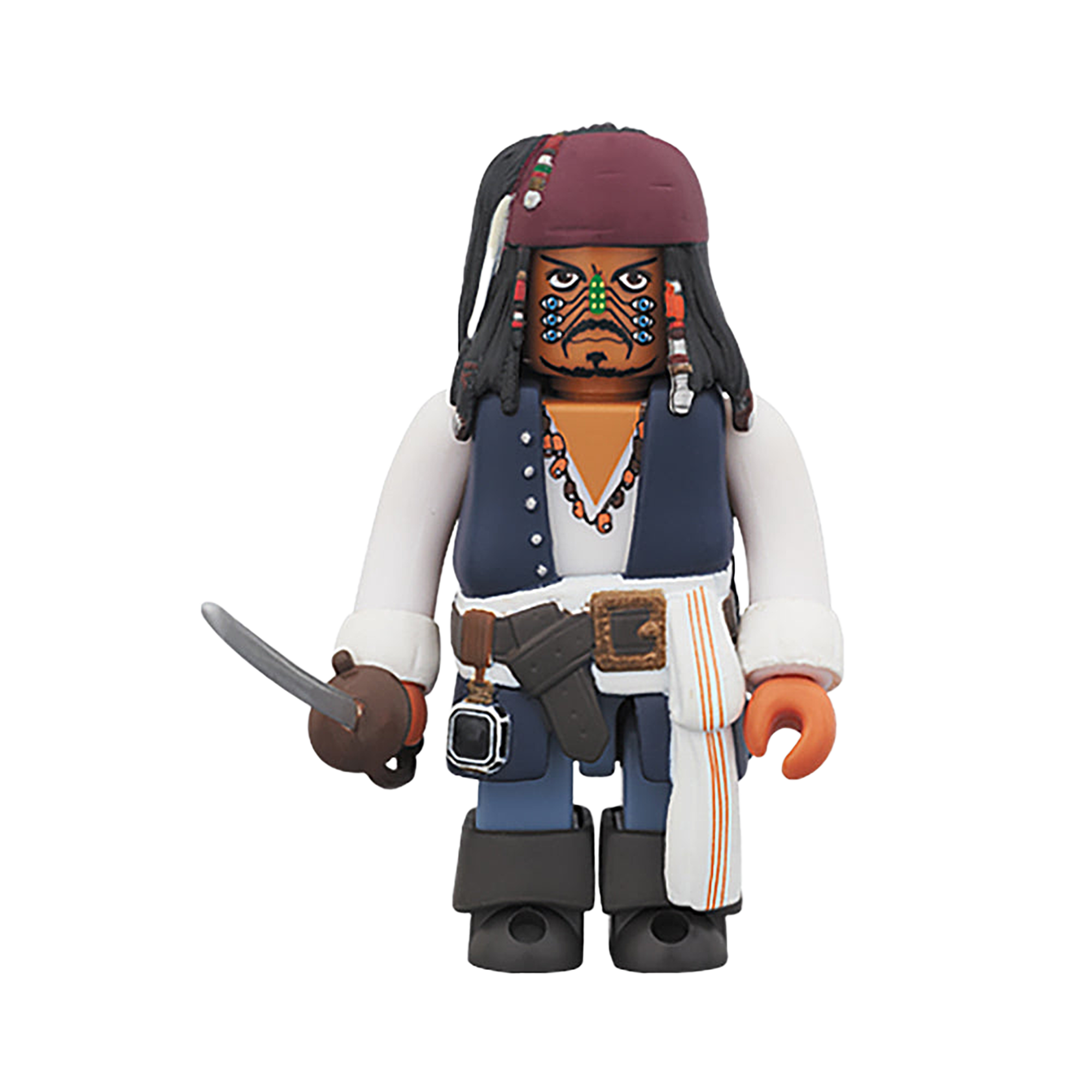 KUBRICK Jack Sparrow Cannibal Eyes ver. ＆ BE@RBRICK Davy Jones（Dead Man's Chest）