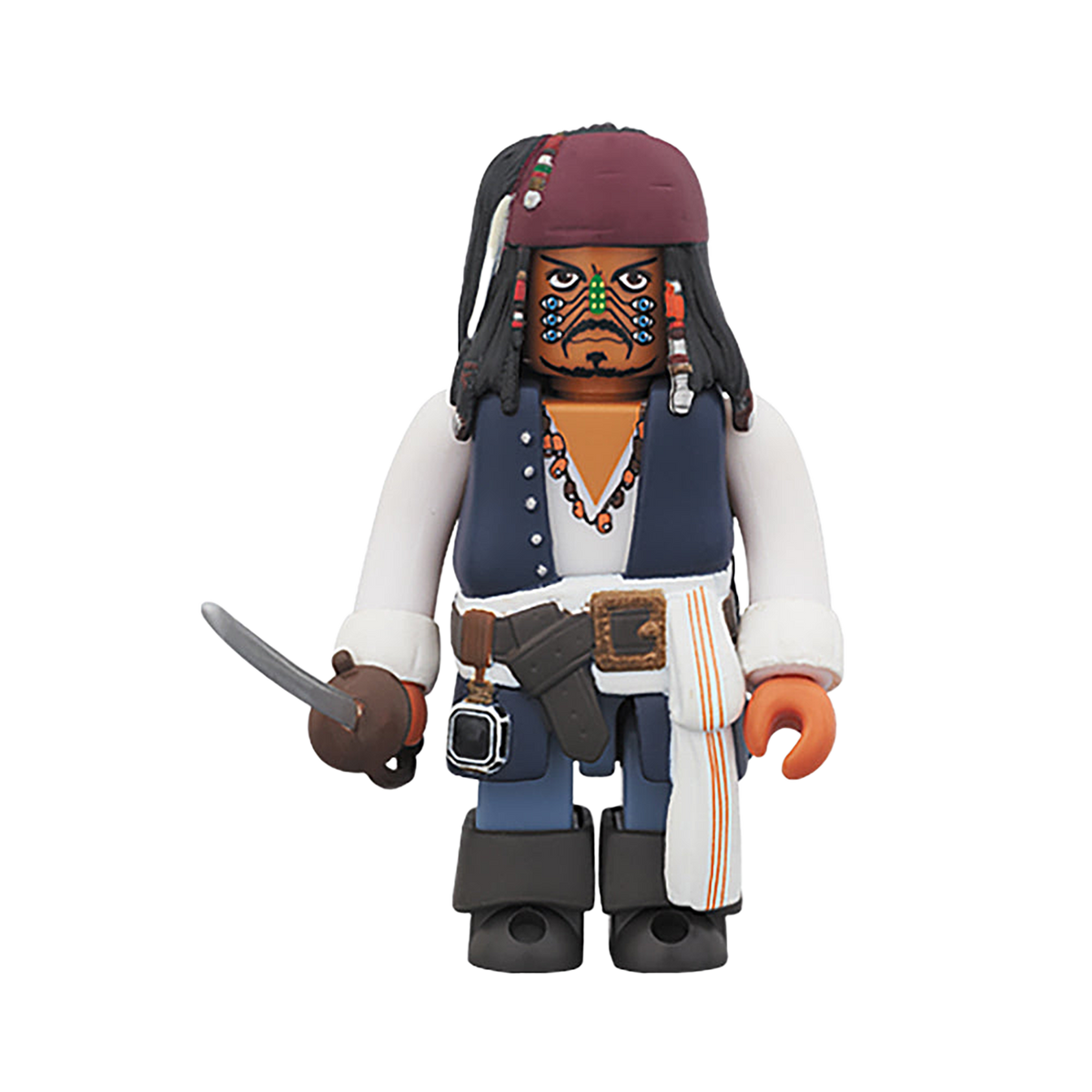 KUBRICK Jack Sparrow Cannibal Eyes ver. ＆ BE@RBRICK Davy Jones（Dead Man's Chest）