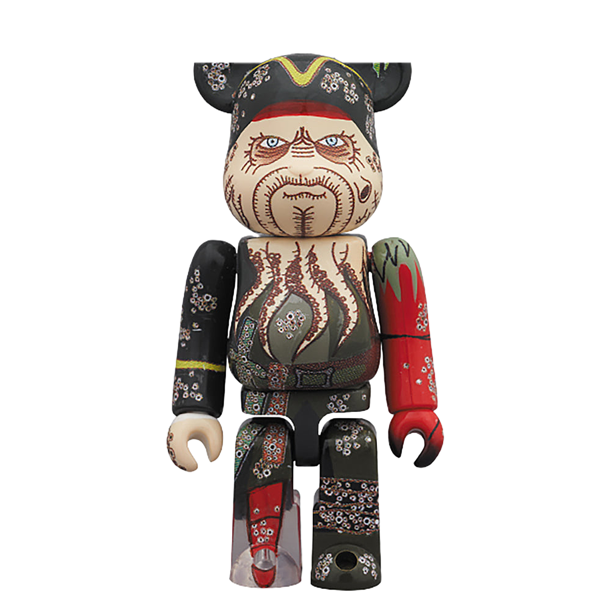 KUBRICK Jack Sparrow Cannibal Eyes ver. ＆ BE@RBRICK Davy Jones（Dead Man's Chest）