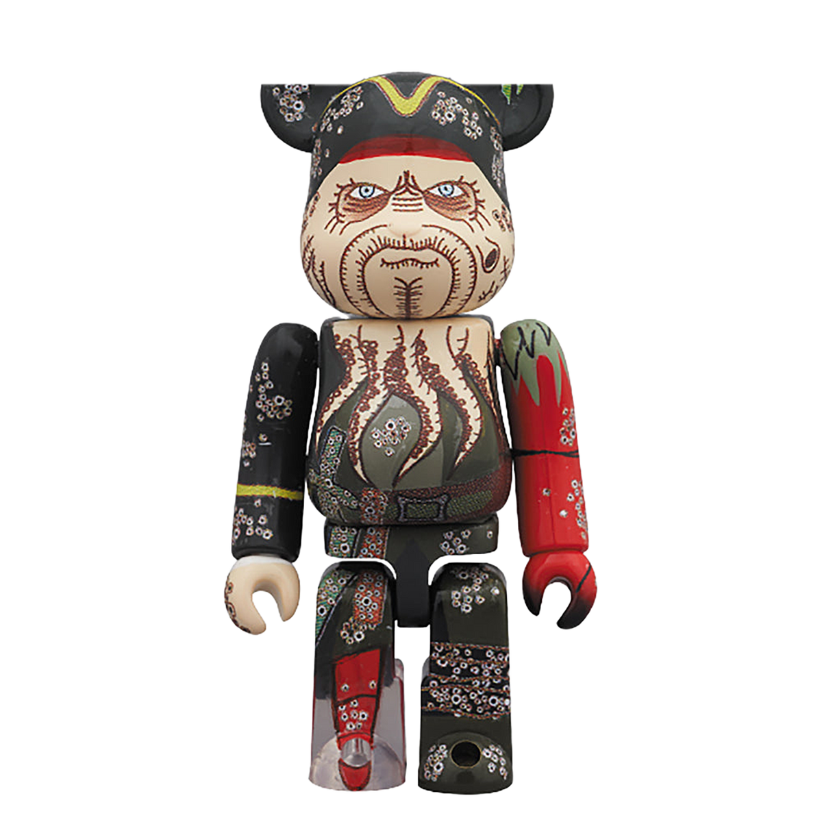 KUBRICK Jack Sparrow Cannibal Eyes ver. ＆ BE@RBRICK Davy Jones（Dead Man's Chest）