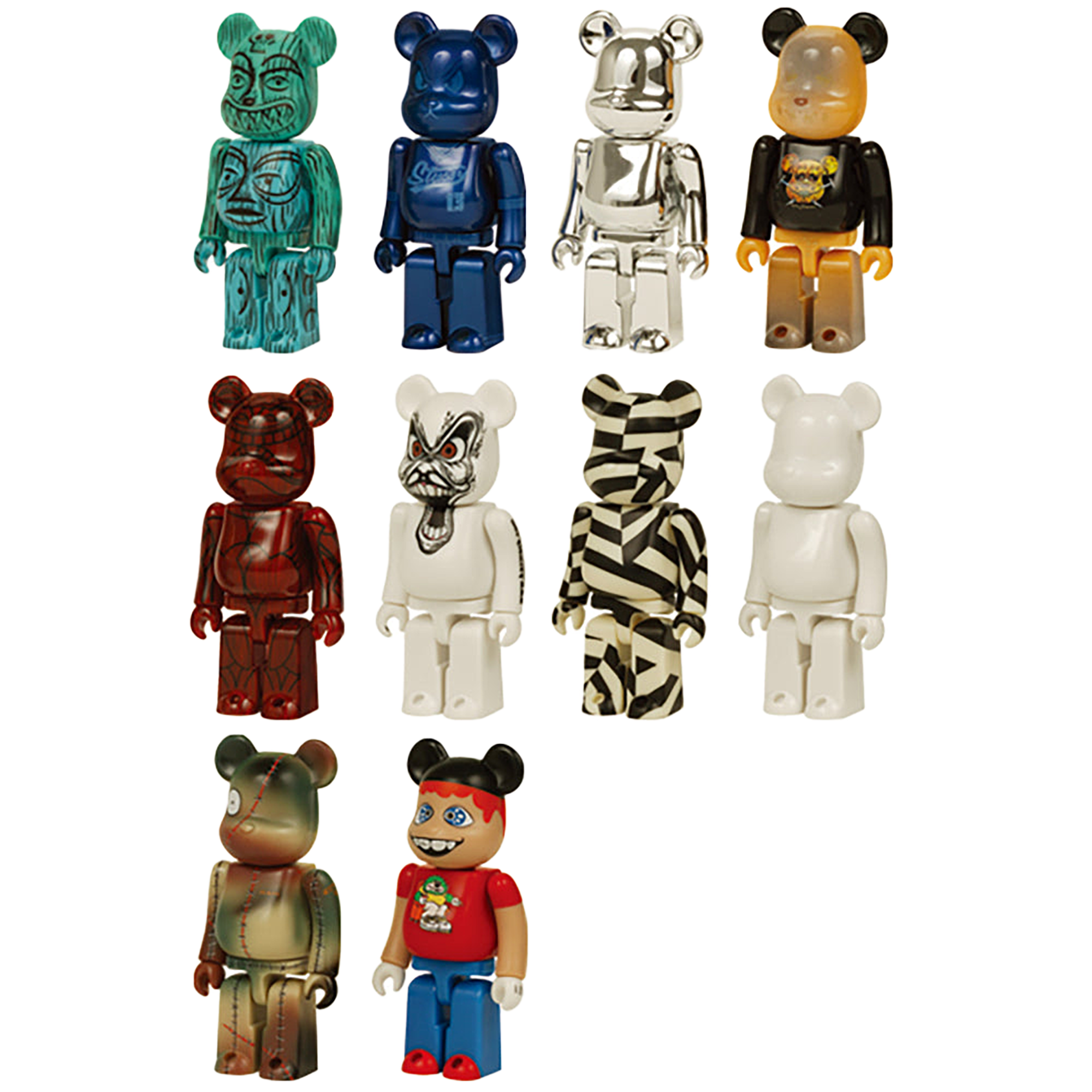 BE@RBRICK 10 PC SET (C)