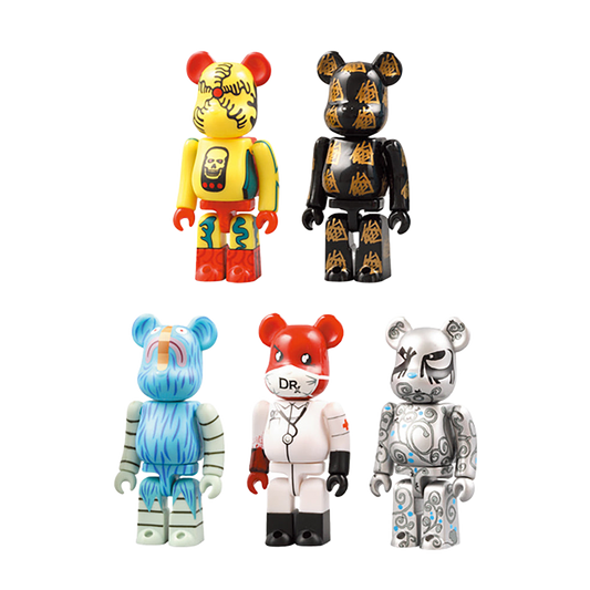 WORLD WIDE TOUR BE@RBRICK 5PC SET（F）