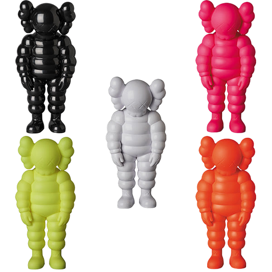 KAWS WHAT PARTY WHITE／BLACK／PINK／YELLOW／ORANGE