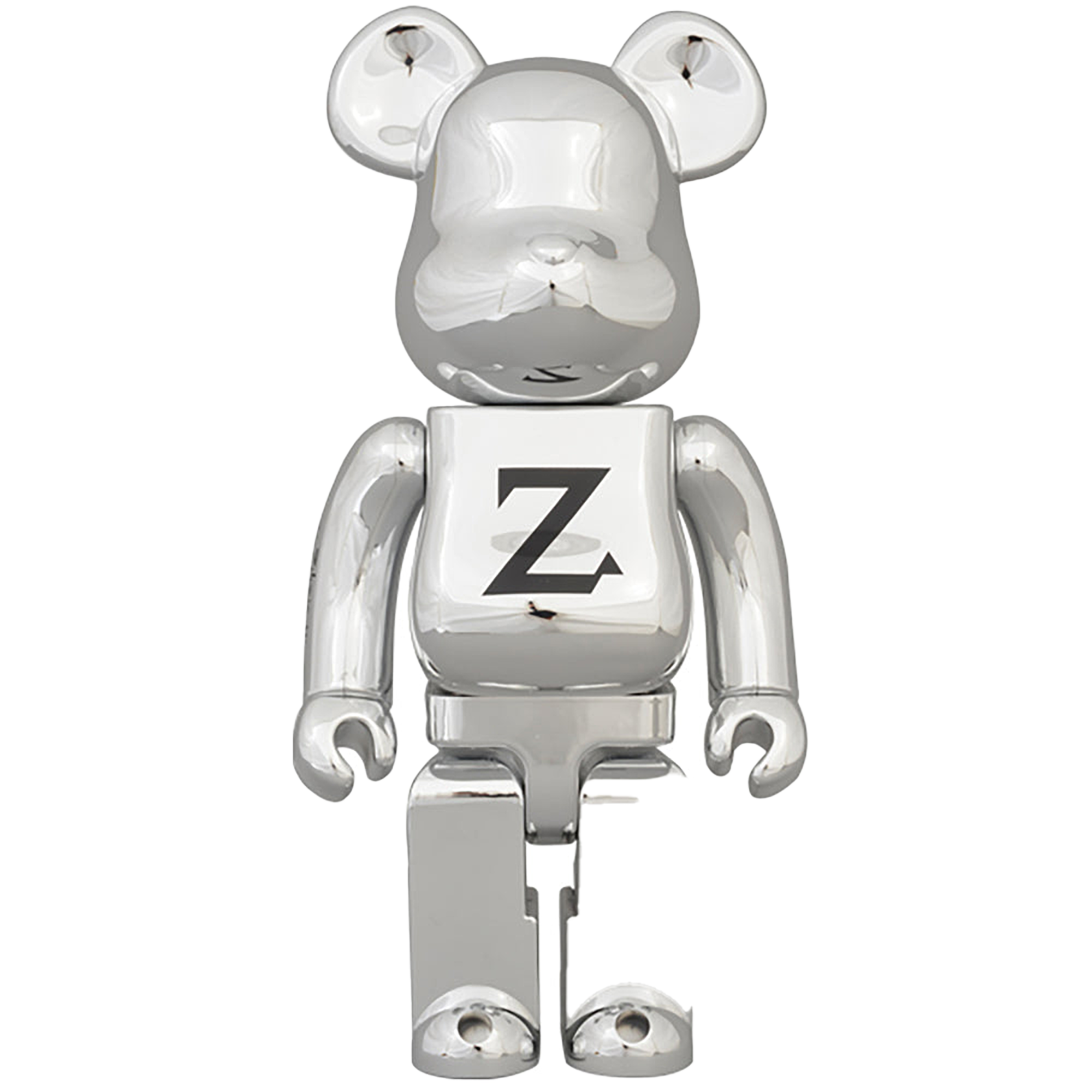 BE@RBRICK ZIKZIN 400% ゴールド/シルバー