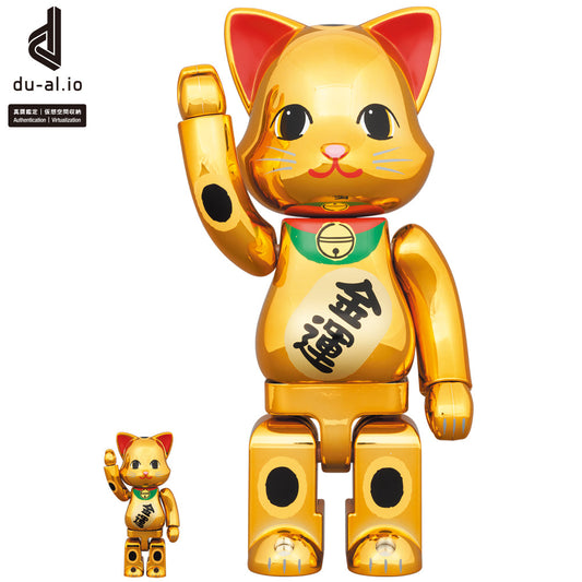 NY@BRICK Maneki Neko Gold Fortune Gold Plated 100% & 400%