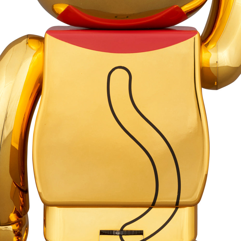 BE@RBRICK 招き猫 開運 金メッキ 発光 400％ | MEDICOM TOY OFFICIAL STORE