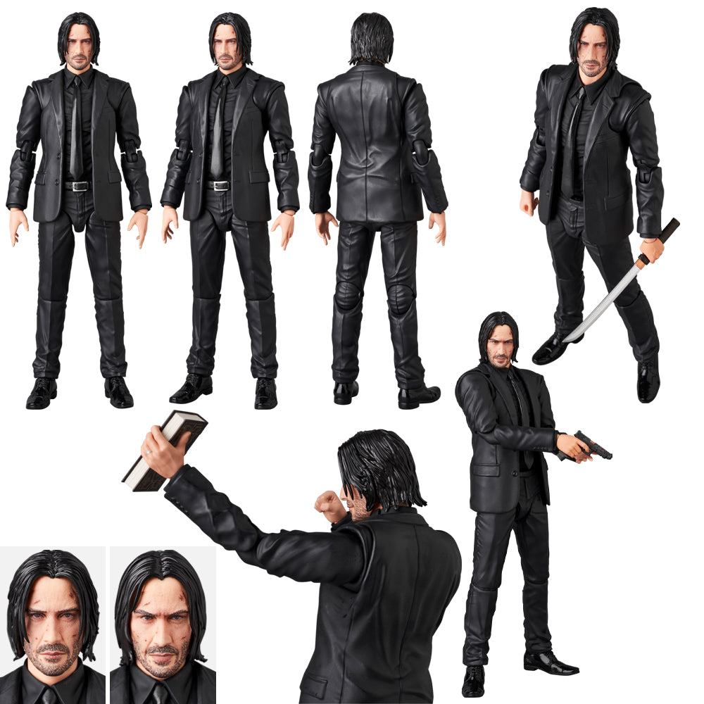 MAFEX John Wick Chapter 3 フィギュア Medicom Mafex No.233 JOHN WICK CHAPTER 3 PARABELLUM Model Statue